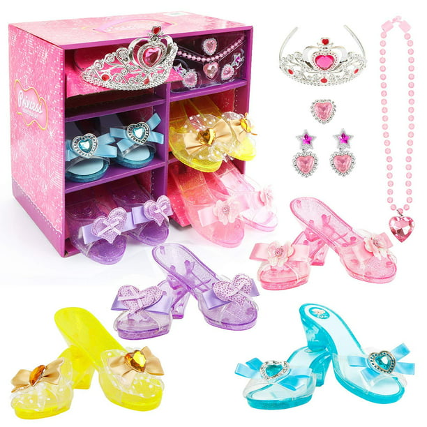 Blue 25 Alamana Fashion Plush Cute Baby Girl Princess Breathable Anti-Slip Toddler Shoes Gift 